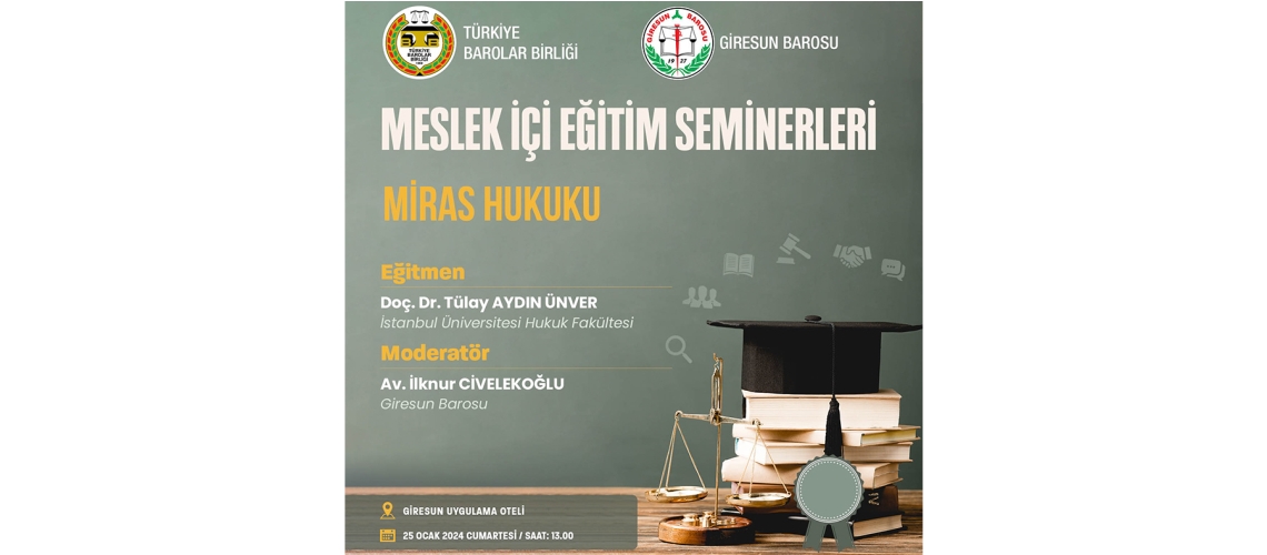 MİRAS HUKUKU EĞİTİMİ